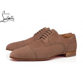 Cheap Christian Louboutin Eygeny shoes BROWN SUEDE, UK outlet